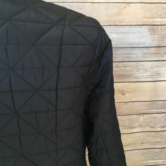 Johnston & Murphy Quilted Navy and Gray Jacket - Picture 4 of 8